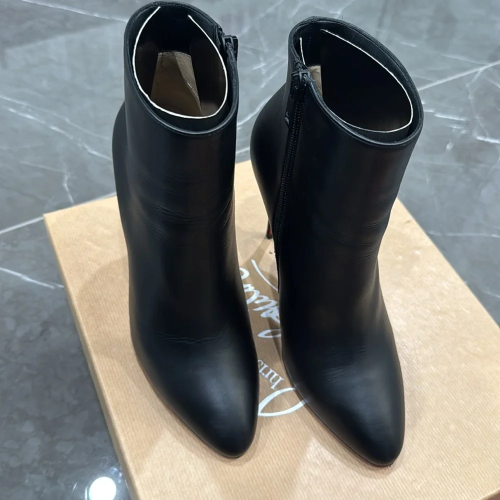 Christian Louboutin Black Ankle Boots - Picture 5 of 5